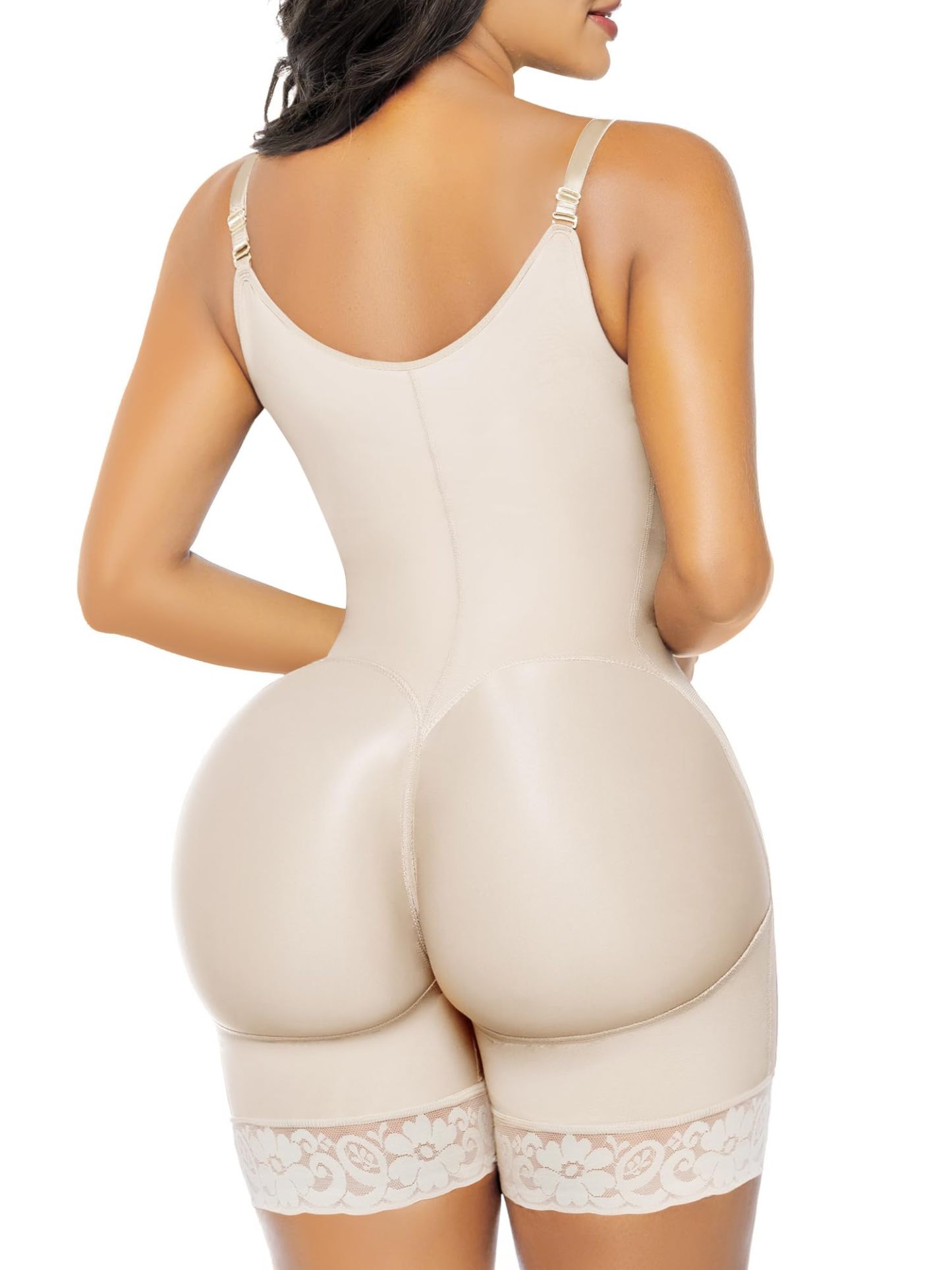  Fajas Colombianas Shapewear for Women Postpartum Tummy Control Body Shaper Butt Lifter Bodysuit