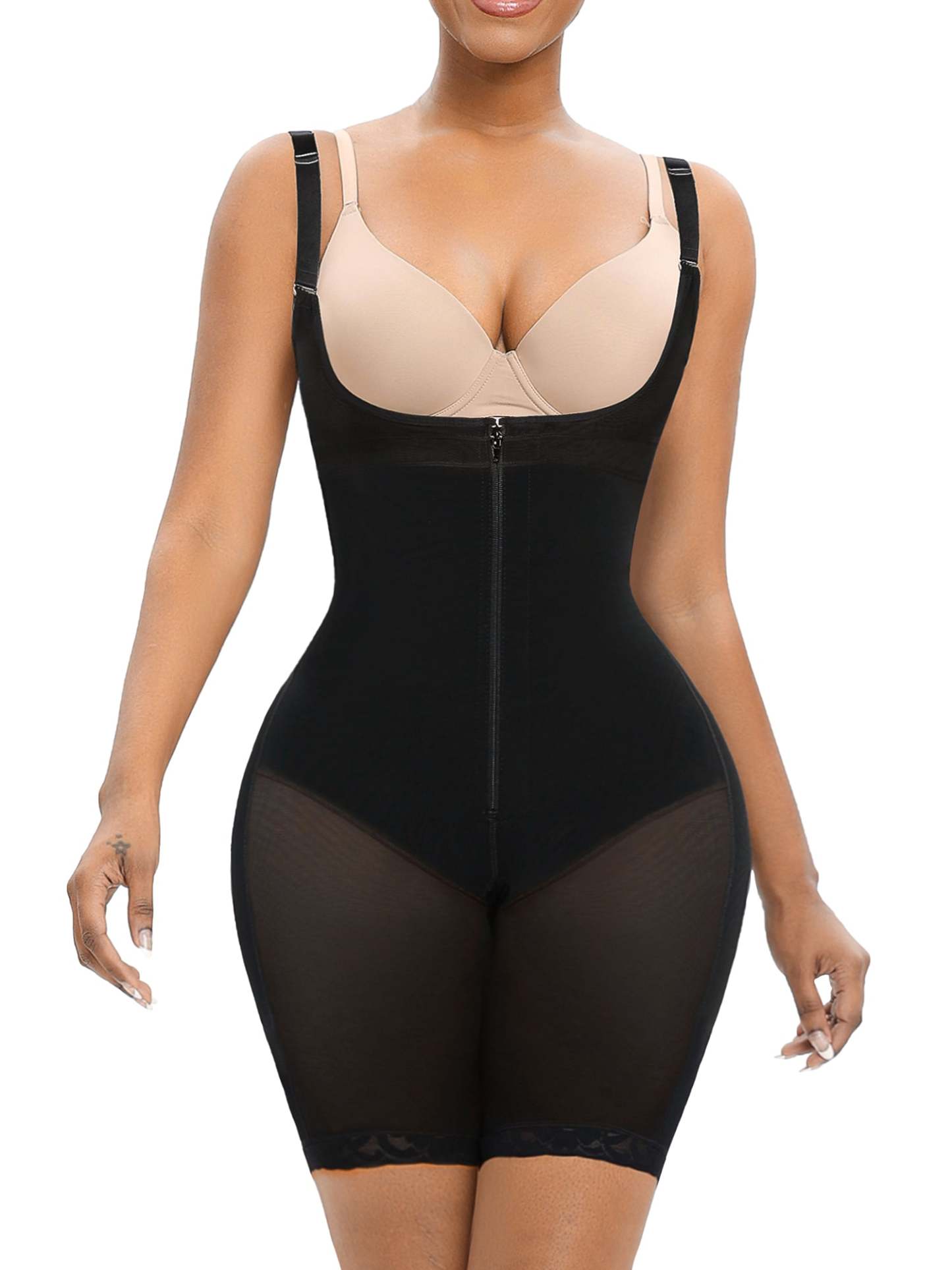 Fajas Colombianas Moldeadoras Shapewear Tummy Control High Wais