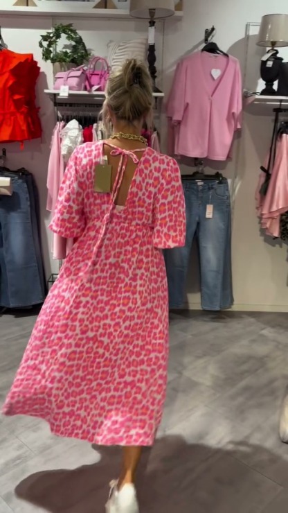 💜 Elegante e comodo abito con scollo a V in 3 colori