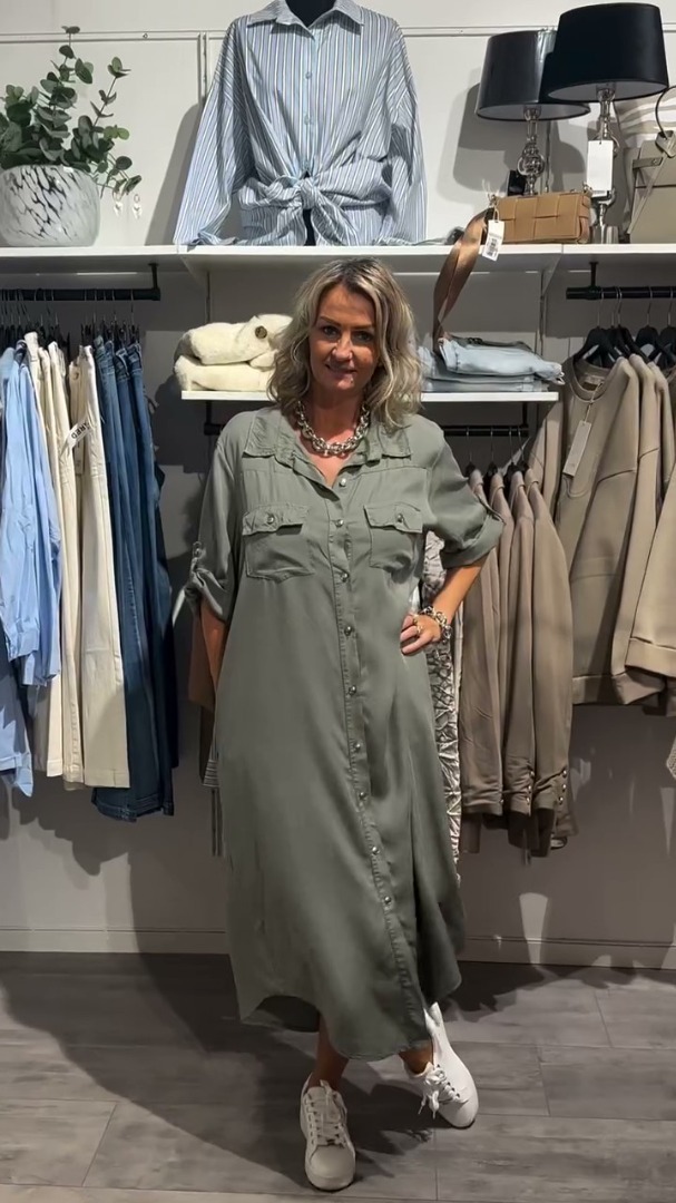 Gonna lunga di jeans di alta qualità