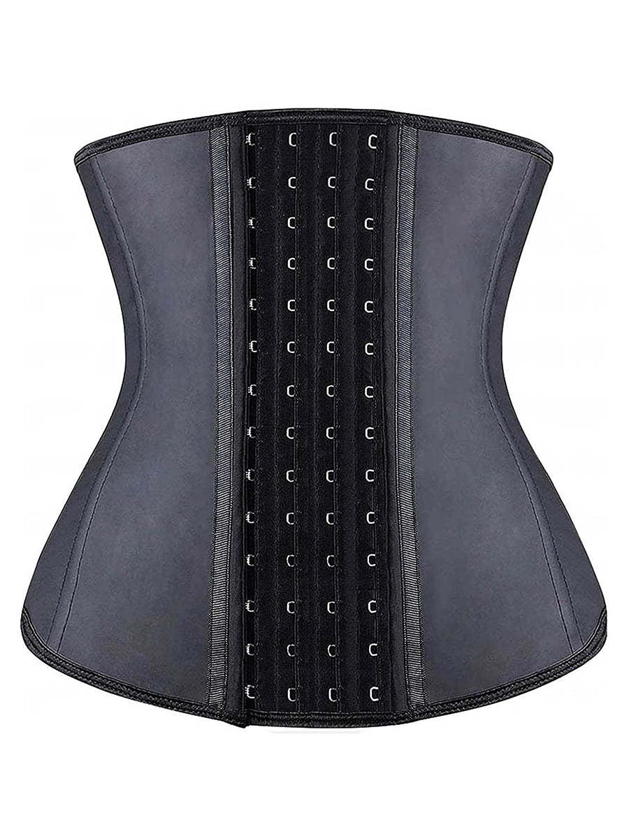 YIANNA Women Latex Waist Trainer for Women 9 Bones 4 Row Hooks
