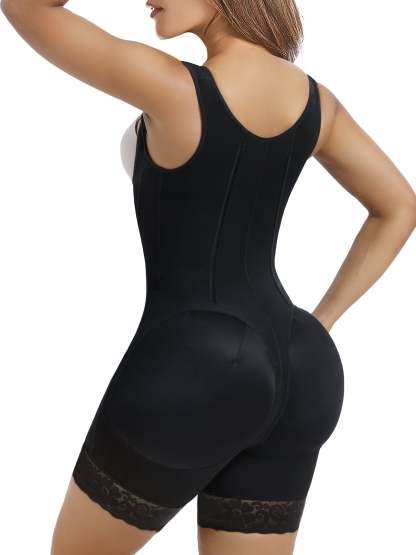  Fajas Colombianas Moldeadoras Shapewear Tummy Control Body Shaper Postpartum Butt Lift Compression Garment with Steel Bones