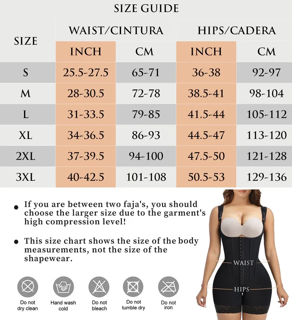  Fajas Colombianas Moldeadoras Shapewear Tummy Control Body Shaper Postpartum Butt Lift Compression Garment with Steel Bones