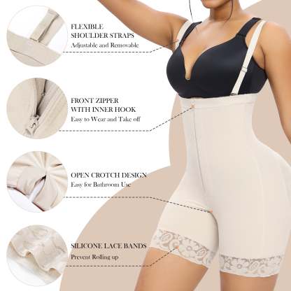  Fajas Colombianas Shapewear for Women Tummy Control Butt Lifter Faja Body Shaper
