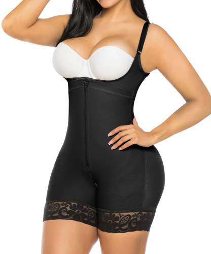  Fajas Colombianas Shapewear for Women Postpartum Tummy Control Body Shaper Butt Lifter Bodysuit