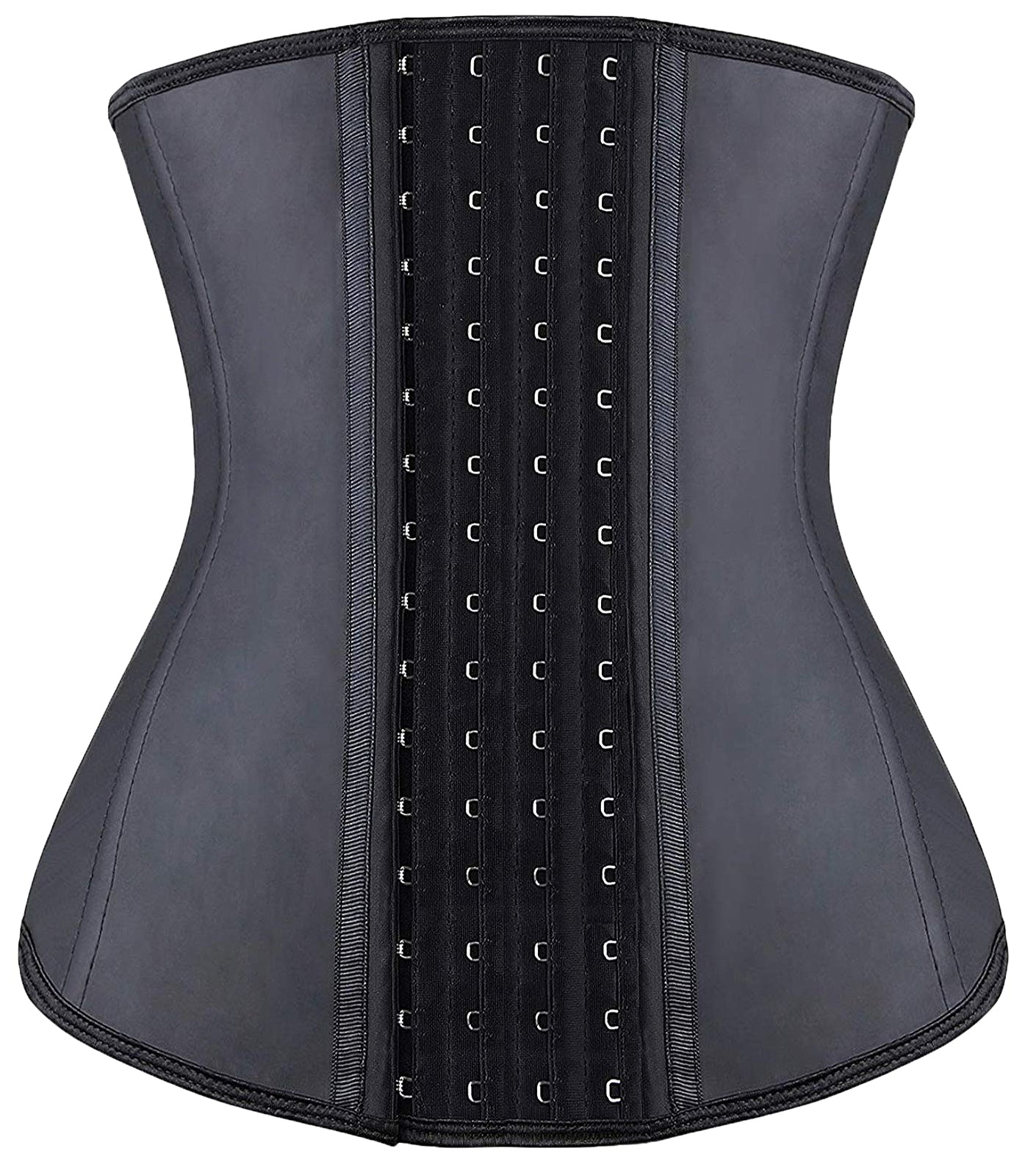  Womens Long Torso Waist Trainer Sports Girdle 4 Row Hooks