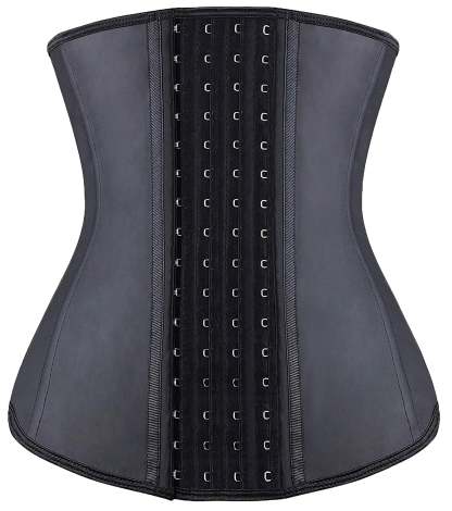  Womens Long Torso Waist Trainer Sports Girdle 4 Row Hooks