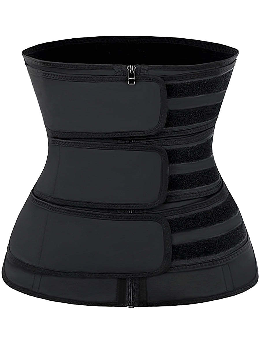 Corsetto modellante per la perdita di peso con tre cinture in vita