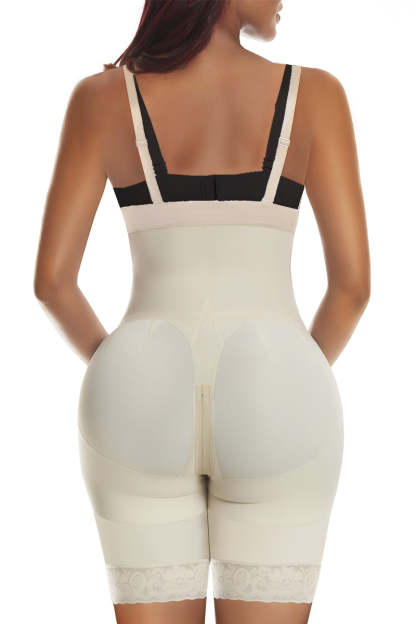  Fajas Colombianas Shapewear for Women Tummy Control Body Shaper Butt Lifter Thigh Slimmer with Zipper Crotch