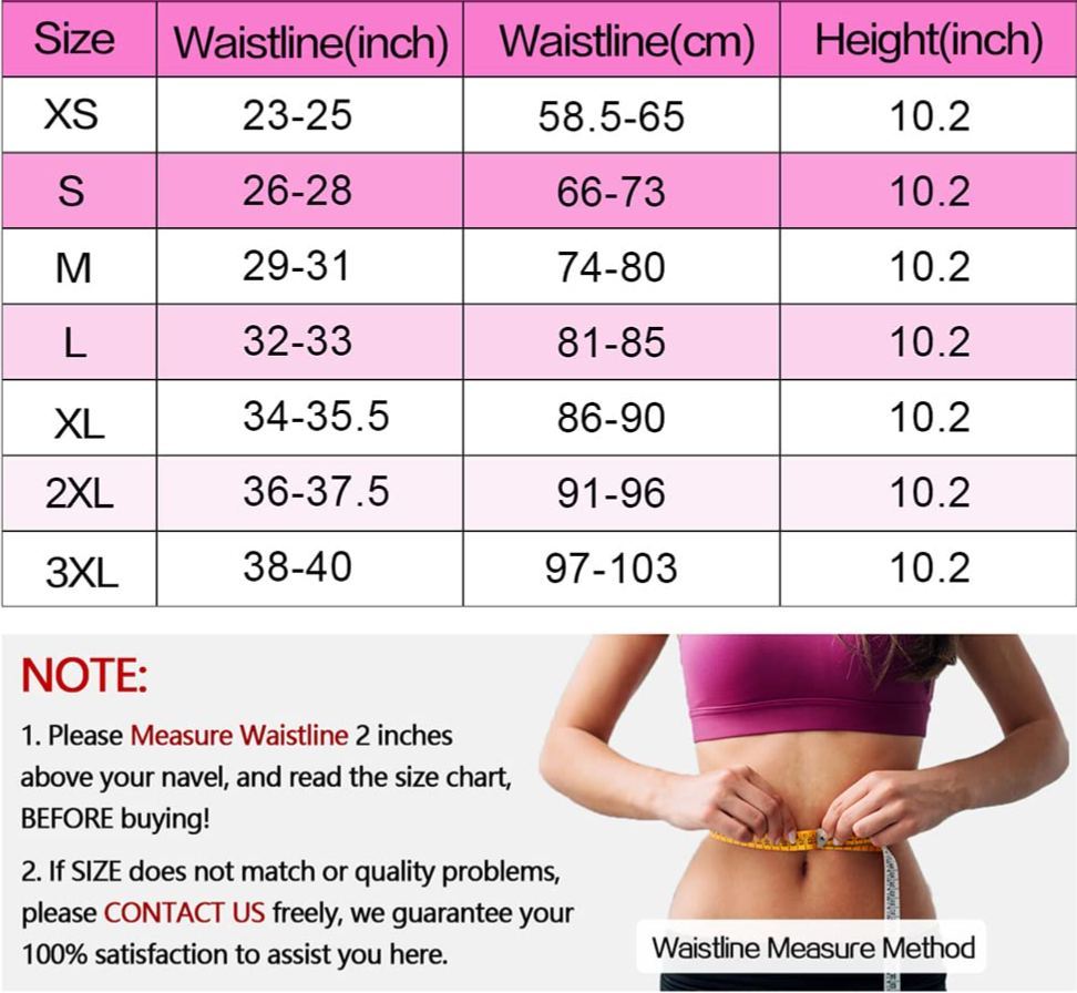  Women Latex Short Torso Waist Trainer 9 Steel Bones 3 Row Hooks