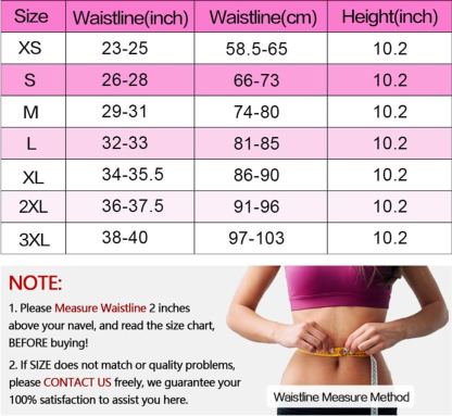  Women Latex Short Torso Waist Trainer 9 Steel Bones 3 Row Hooks