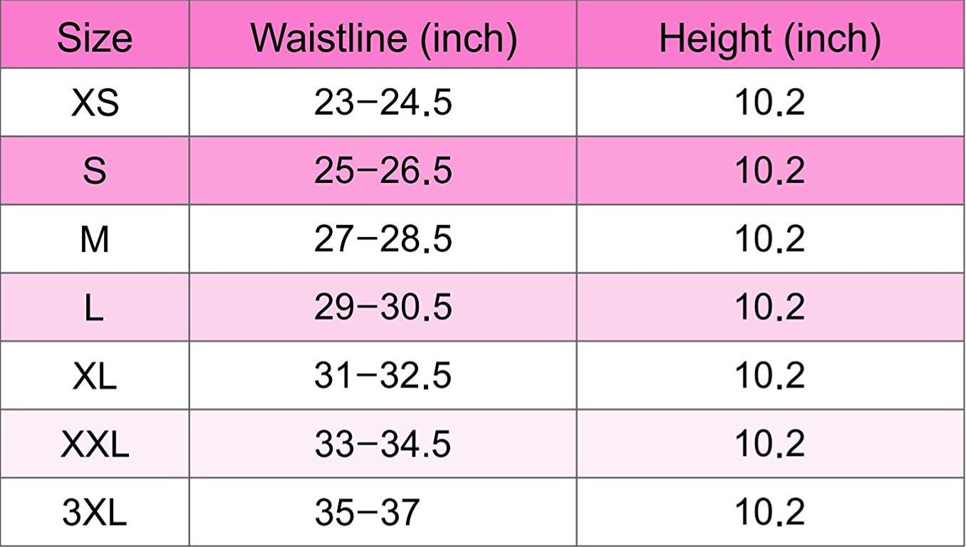  Women Latex Short Torso Waist Trainer 25 Steel Bones 3 Row Hooks