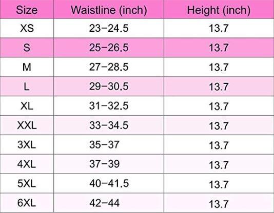  Womens Long Torso Waist Trainer Sports Girdle 4 Row Hooks