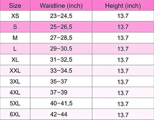  Womens Long Torso Waist Trainer Sports Girdle 4 Row Hooks