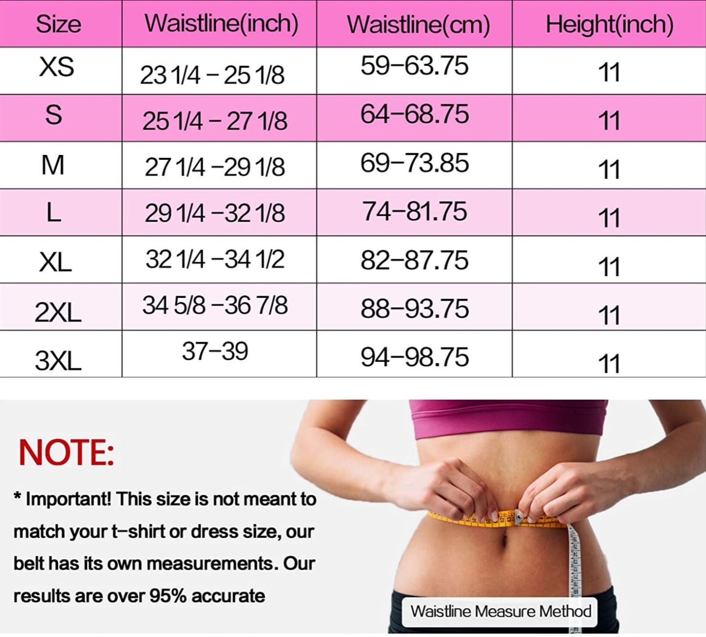 Cintura dimagrante in lattice Jsculpt da donna con cerniera e due cinturini