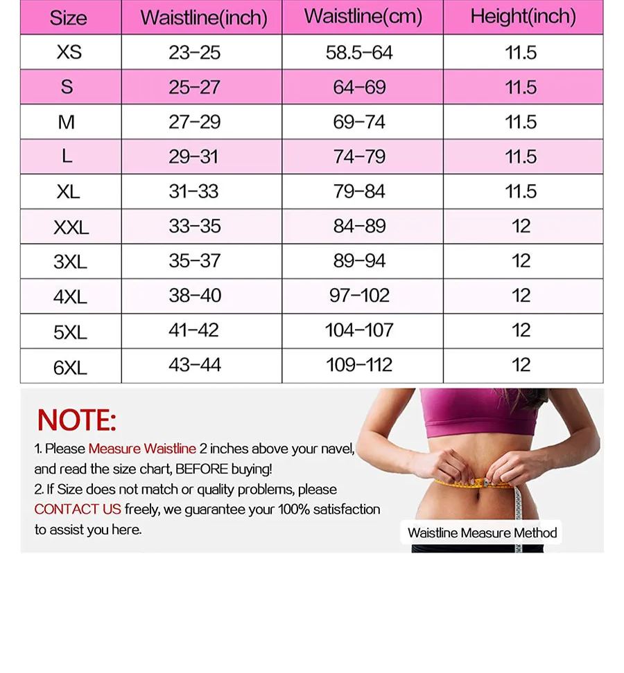 Cintura dimagrante in lattice traspirante da donna con 9 stecche in acciaio e 3 file di ganci
