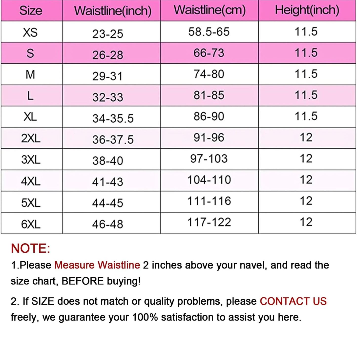 Cintura dimagrante in lattice da donna, 25 stecche in acciaio, 3 file di ganci