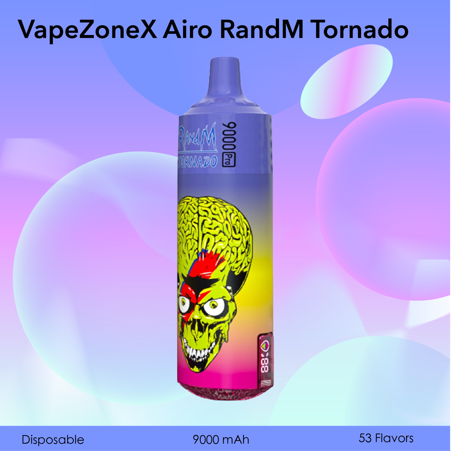 VapeZoneX RandM Tornado 9000
