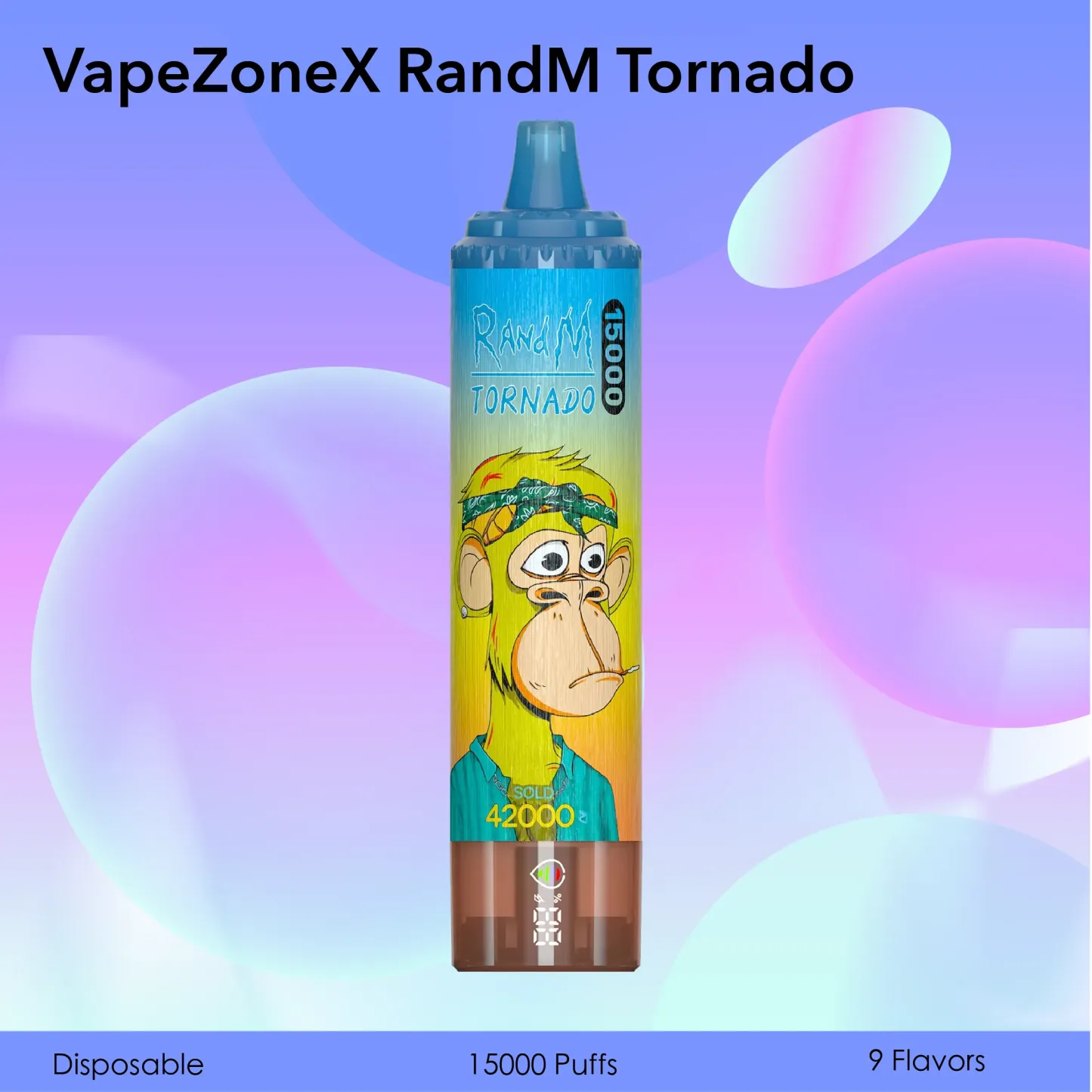 VapeZoneX RandM Tornado 15000