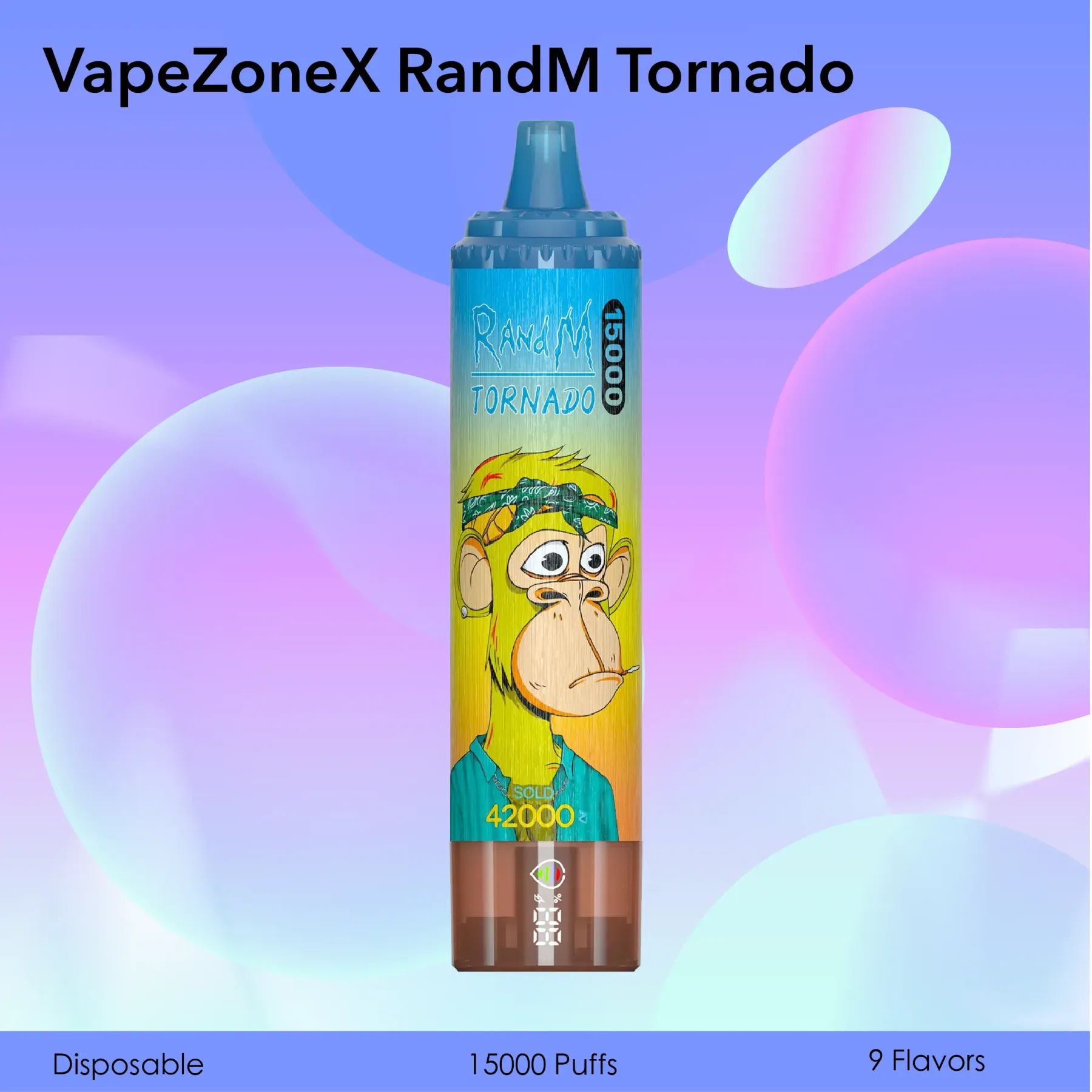 VapeZoneX RandM Tornado 15000