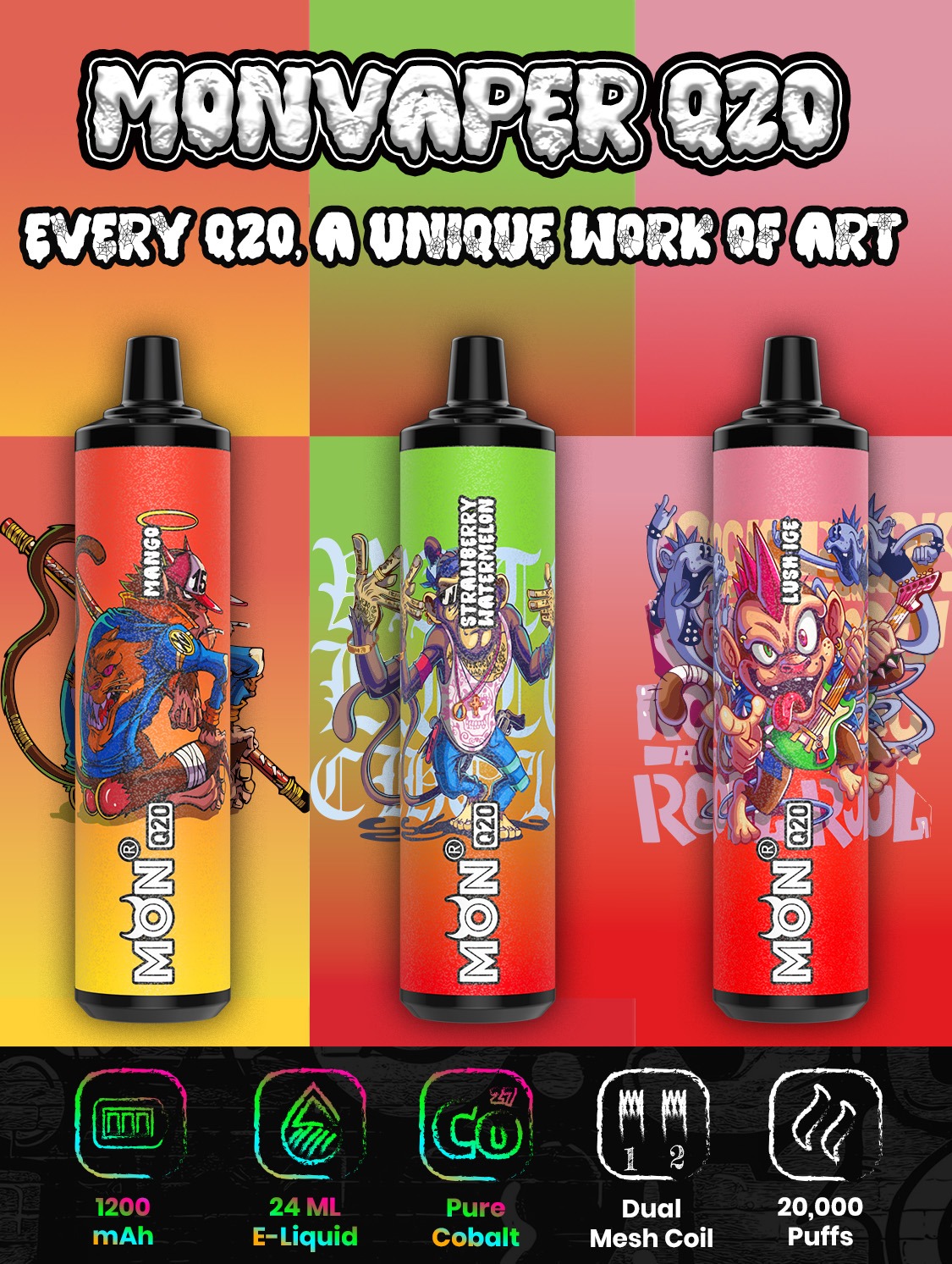 VapeZoneX MON Q35000