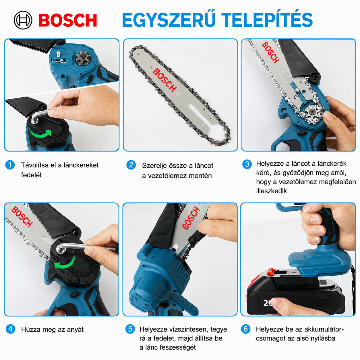 [Copy]18 V-os ONE+™ akkus 2,9 méteres rúdvágó kezdőkészlet (1 x 2,0 Ah)