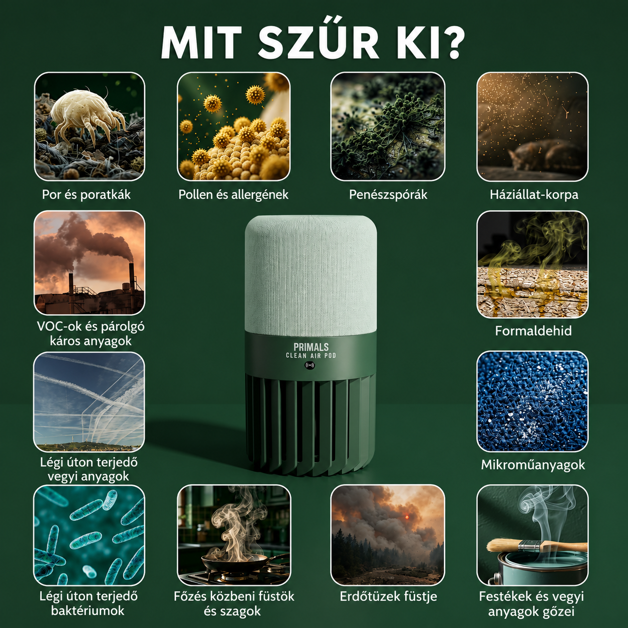 PRIMALS tiszta levegő kapszula