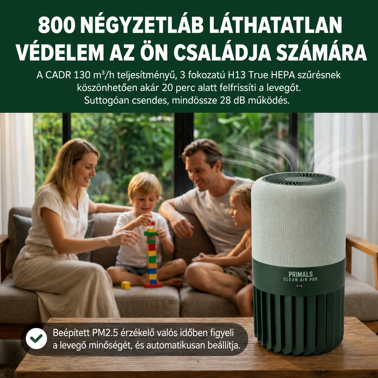 PRIMALS tiszta levegő kapszula