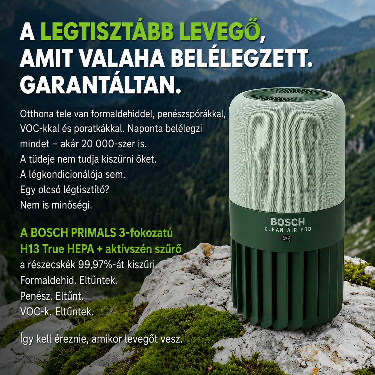 PRIMALS tiszta levegő kapszula