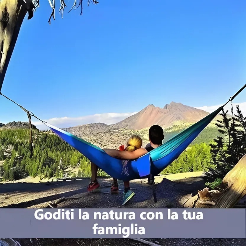 Amaca ultraleggera con zanzariera