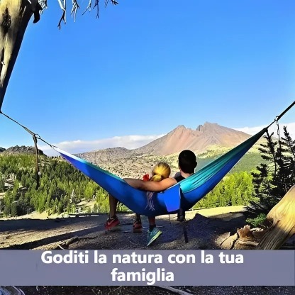 Amaca ultraleggera con zanzariera