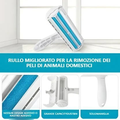 Perfetto per rimuovere i peli degli animali domestici
