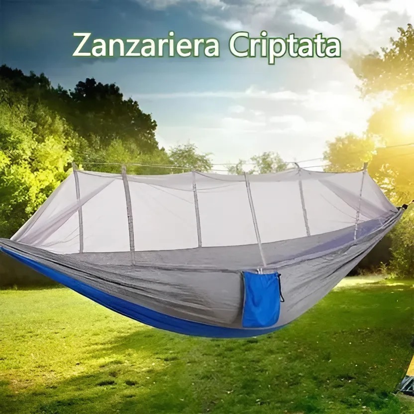 Amaca ultraleggera con zanzariera