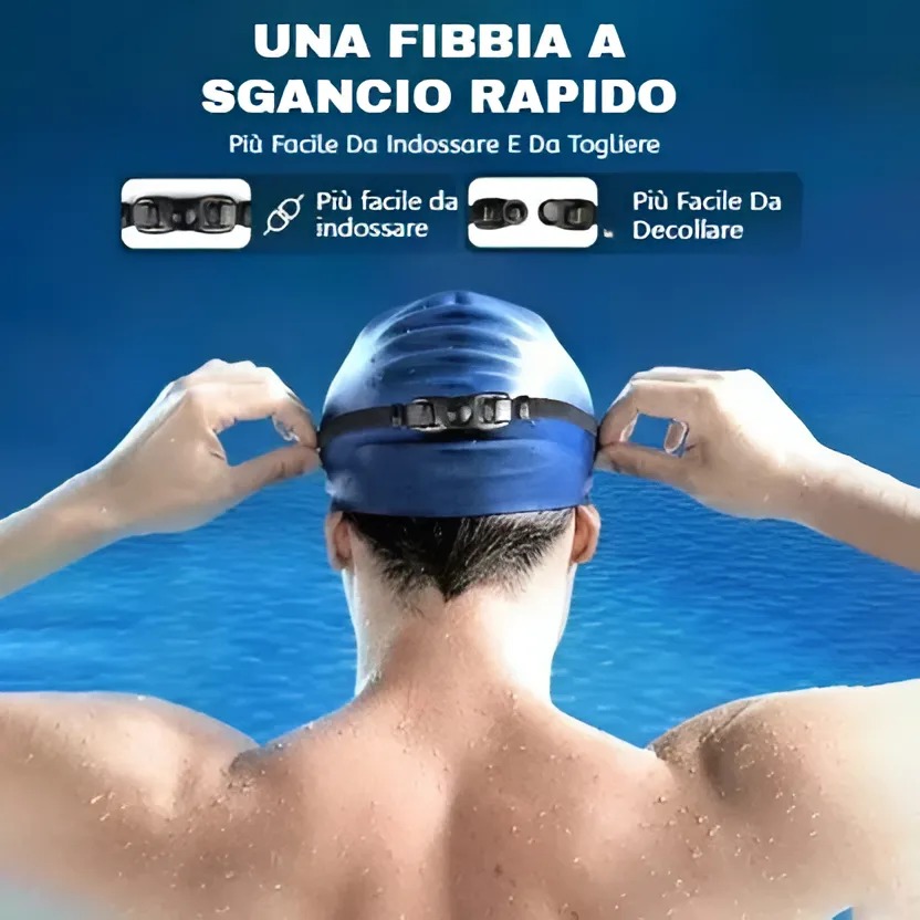 Occhiali da nuoto antiappannamento Wide View