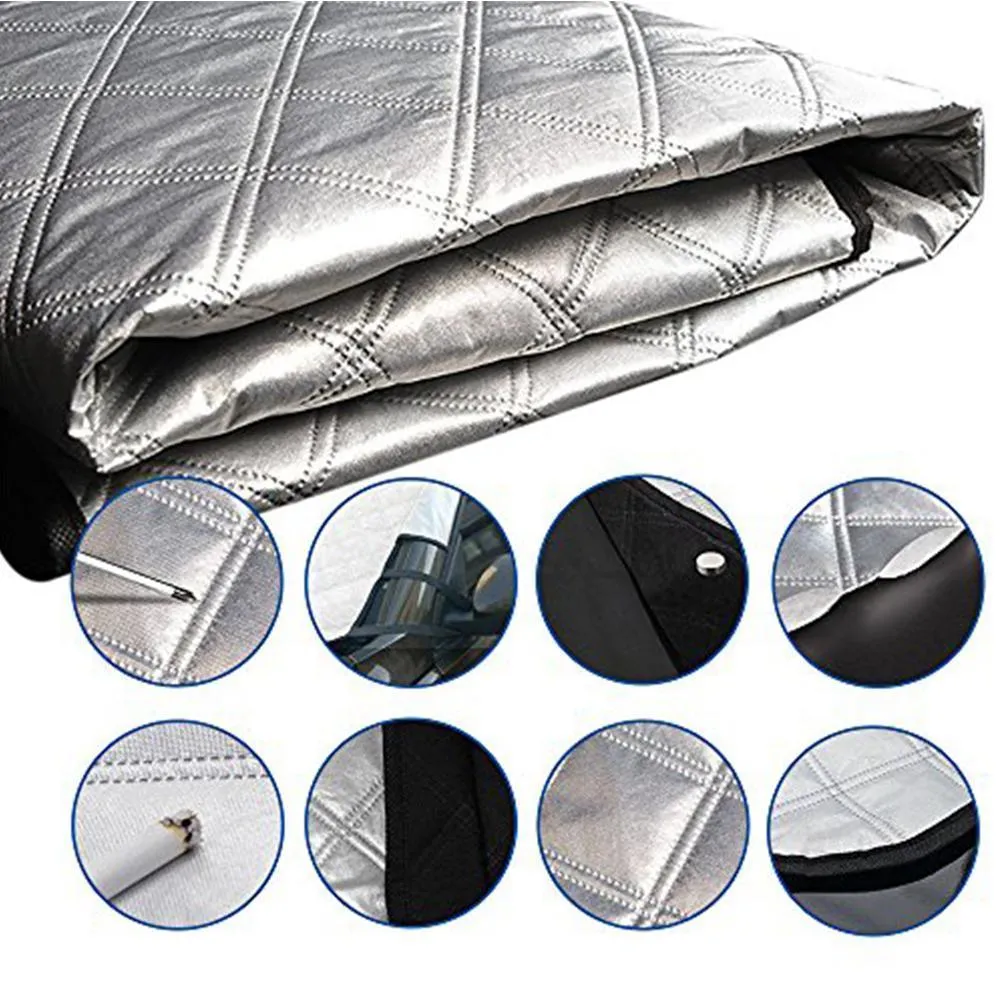 Copertura magnetica per parabrezza auto