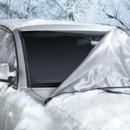 Copertura magnetica per parabrezza auto