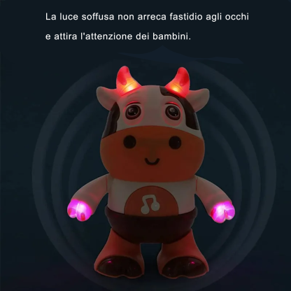 Giocattoli musicali a forma di mucca