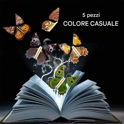 Farfalle volanti magiche