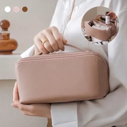 Borsa cosmetica da viaggio di grande capacità