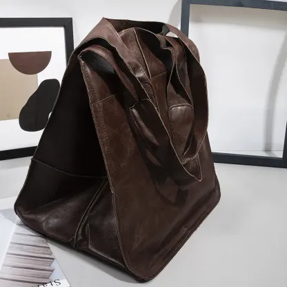 Borsa tote in pelle oversize