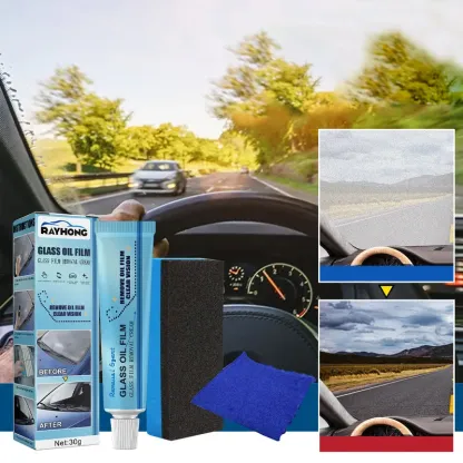 🎊GRANDE OFFERTA🎊 Detergente per pellicole oleose per vetri auto ♻Sicurezza e protezione a lungo termine♻