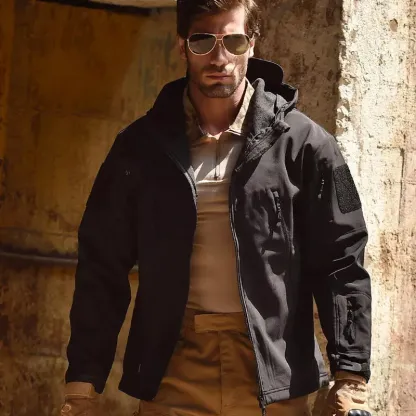 Giacca antivento impermeabile da uomo