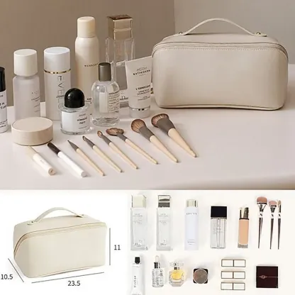 Borsa cosmetica da viaggio di grande capacità