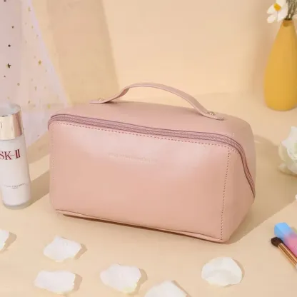 Borsa cosmetica da viaggio di grande capacità