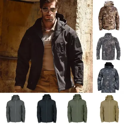 Giacca antivento impermeabile da uomo