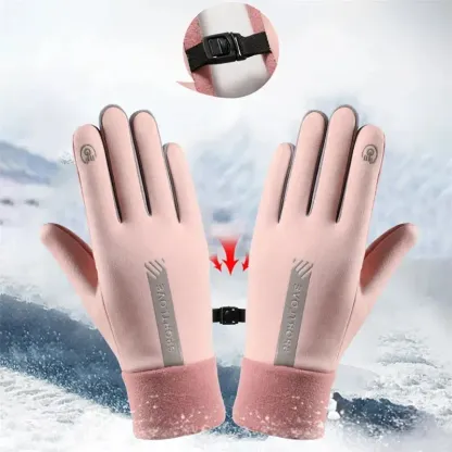 Guanti impermeabili touch screen antiscivolo resistenti al freddo