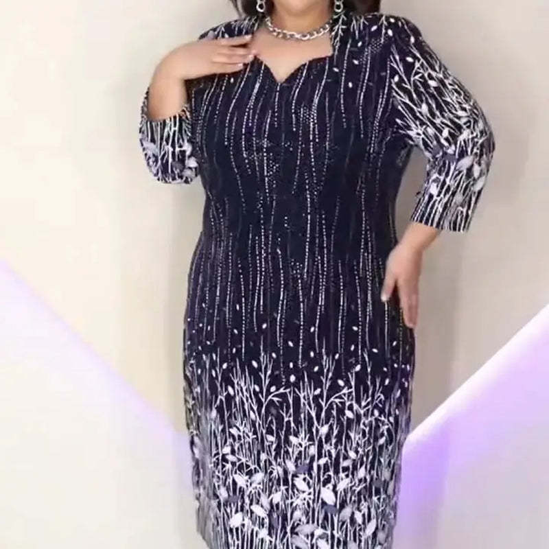 【S-4XL】🌿 Elegante abito a maniche lunghe da donna