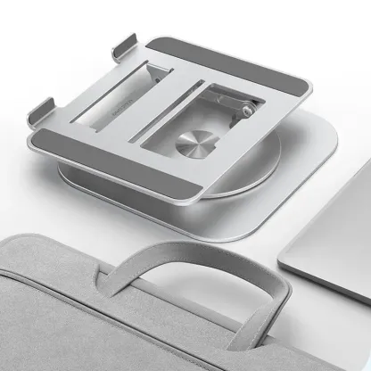 Supporto per laptop in lega di alluminio con staffa girevole