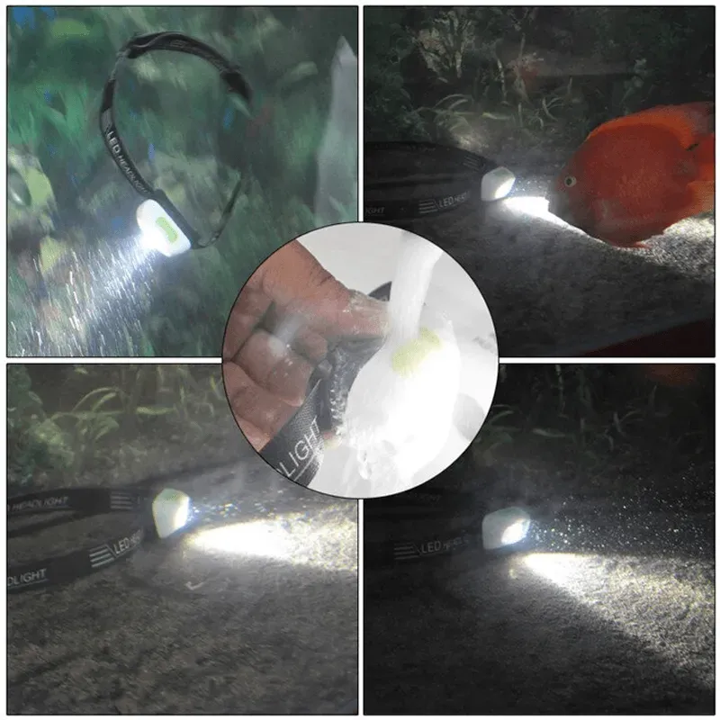 2022 Mini faro a LED con sensore di luce super luminoso