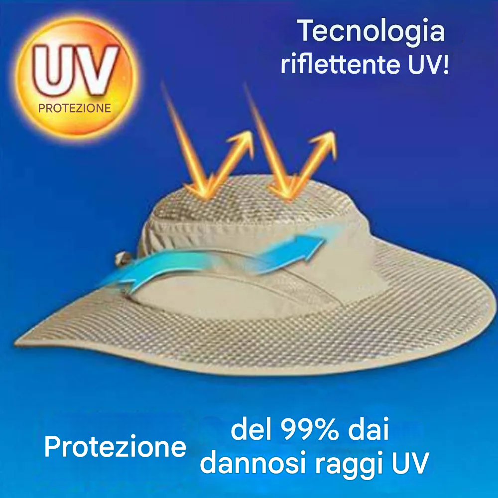 Saldi estivi - Cappello rinfrescante con protezione solare Arctic Hat